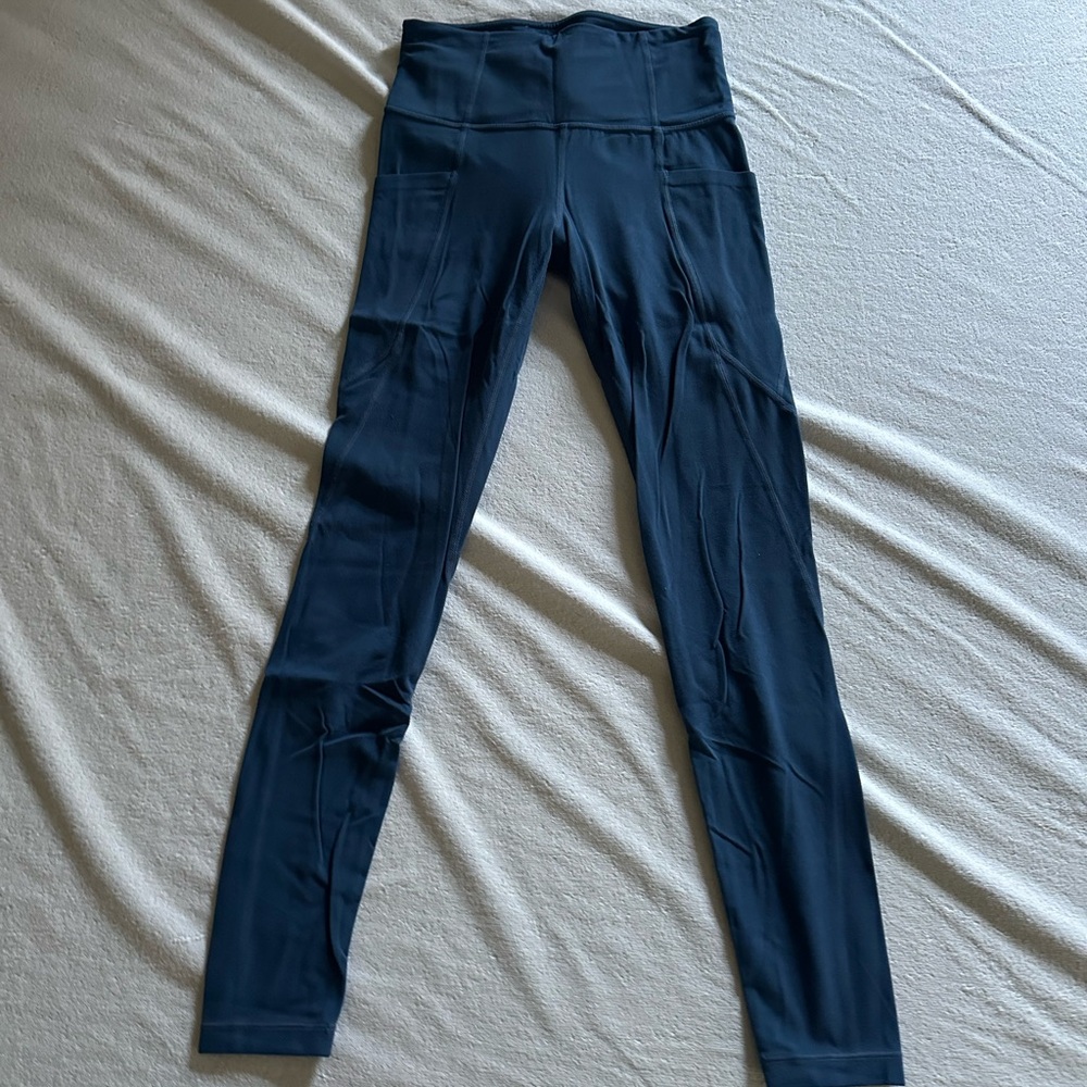 Athleta Navy Blue Leggings